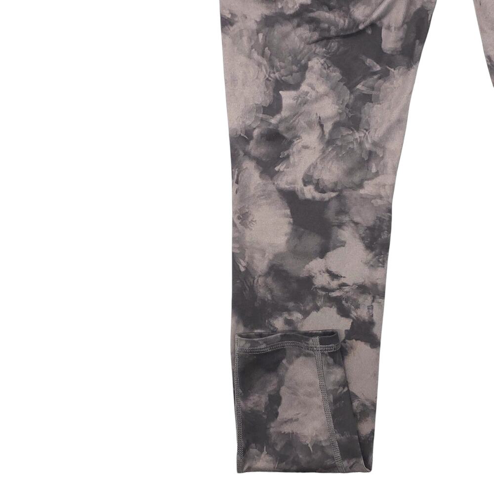 Athleta Leggings Womens S Gray Mid Rise Chaturanga Tie Dye Active Yoga - Picture 11 of 12